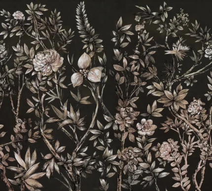 Silk Floral Midnight