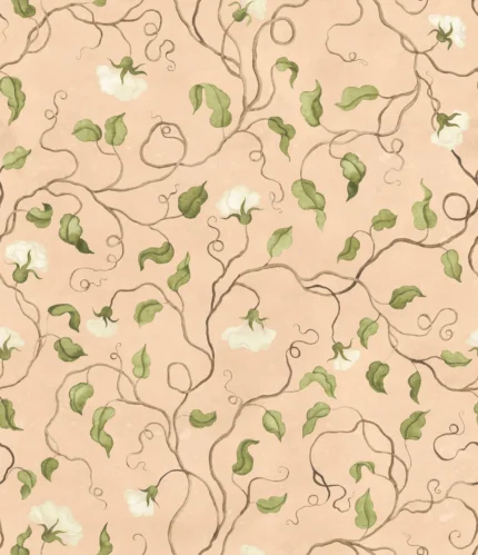Soft Vines, Pink
