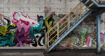 Stairway Graffiti