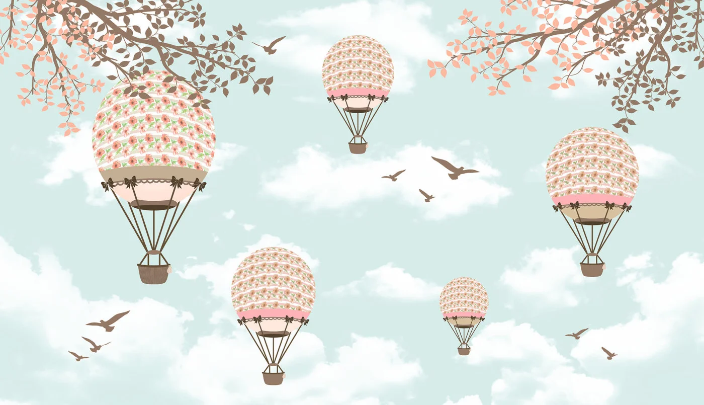 rebelwalls-sweet-balloons-r19620-flat Sweet Balloons - Image 1