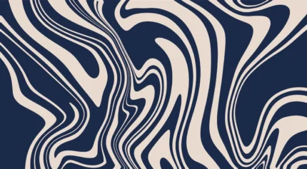 Swirly, Blue