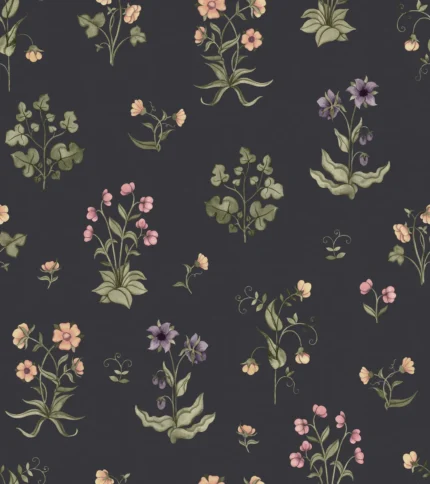 Timeless Flora, Dark Blue
