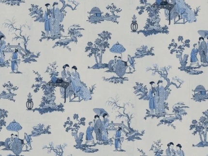 Toile Conversation, Blue