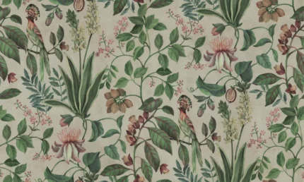 Tropical Harmony, green | Extraordinary Wallpaper by Rebel Walls