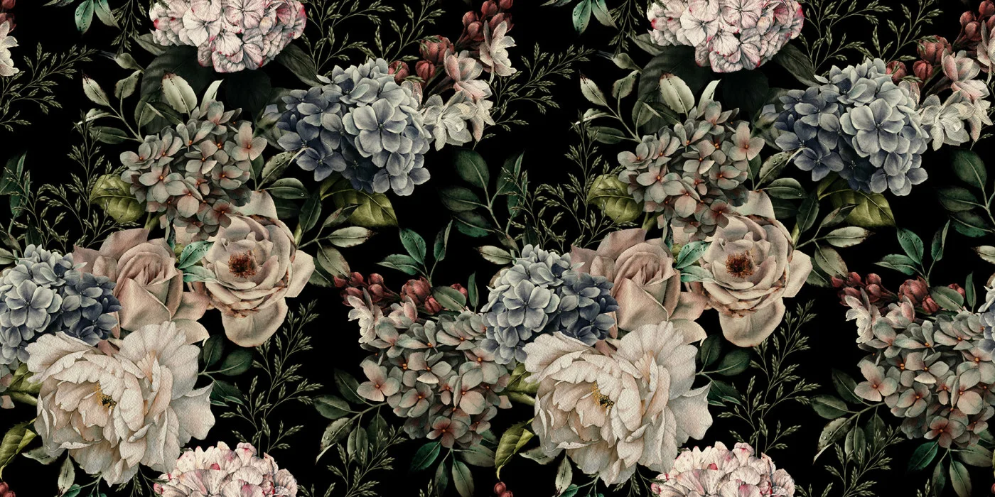 rebelwalls-vintage-bouquet-r19763-flat Vintage Bouquet - Image 1