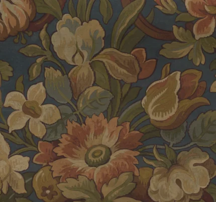 Vintage Flora Blue