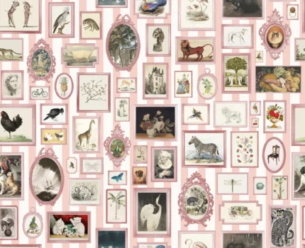 Vintage Frames Pink