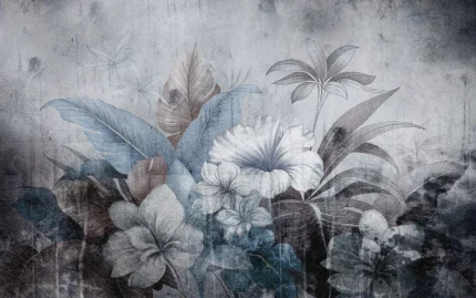 Vintage Garland, Blue