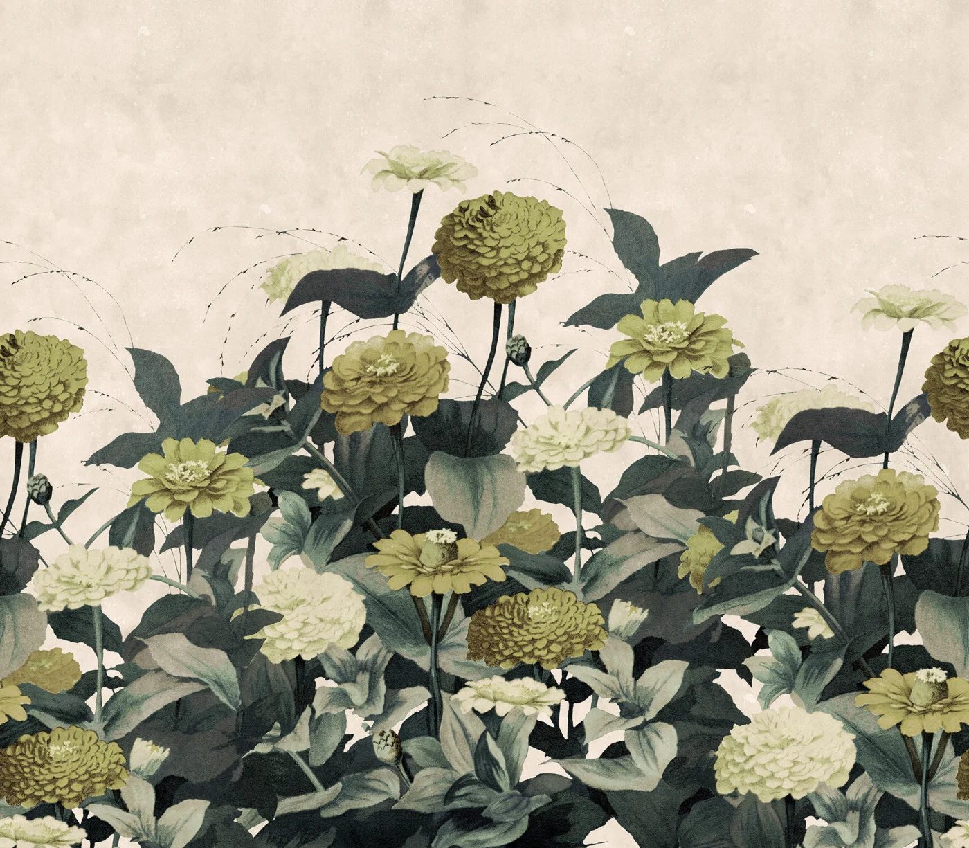 rebelwalls-vintage-meadow-yellow-r21417-flat Vintage Meadow, Yellow Pops Rebel Walls Wallpaper R21417