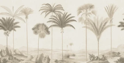 Vintage Palms, Beige