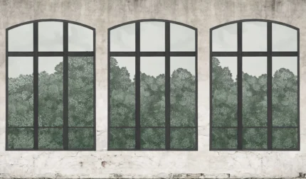 Vintage Windows, Soft Green