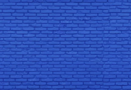 Wall Of Bricks Cobalt