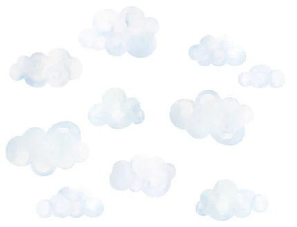 Watercolor Clouds