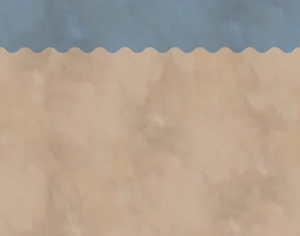 Wave Border – Blue