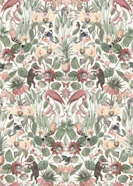 Whimsical Jungle Pastel