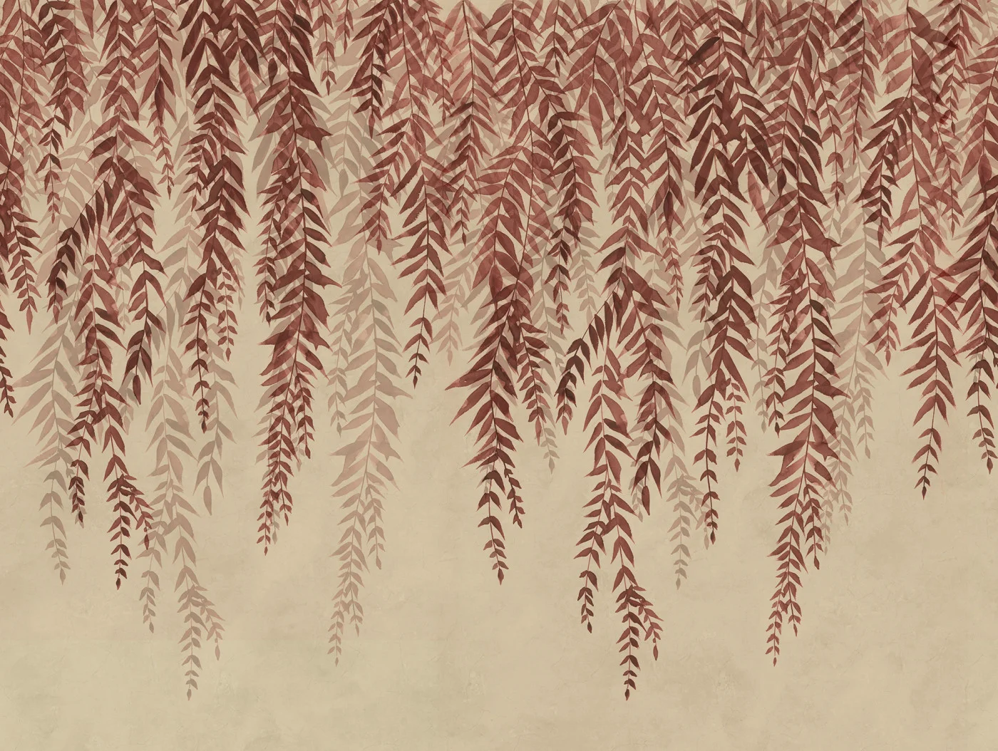 rebelwalls-whispers-of-bamboo-red-r22010-flat Whispers of Bamboo, Red - Image 1