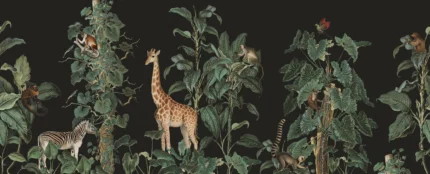 Wildlife Stroll, Black