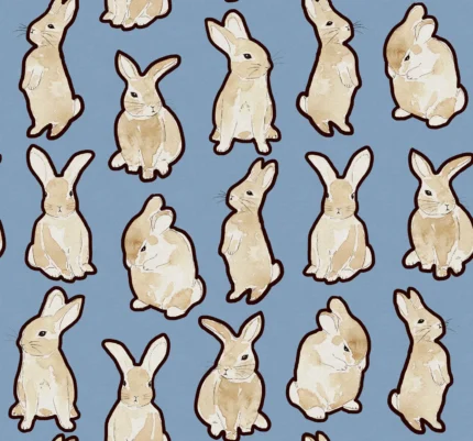 Year Of The Bunny Blue