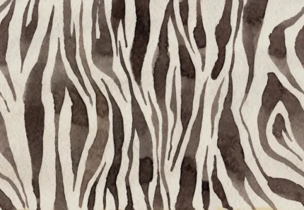 Zebra Stripes Brown
