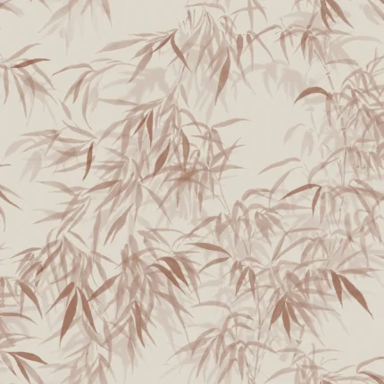 Jon Burgundy Botanical Wallpaper by Sandberg