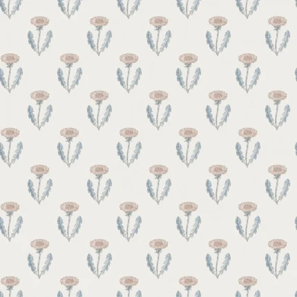 Maskrosen Pink Modern Wallpaper by Sandberg