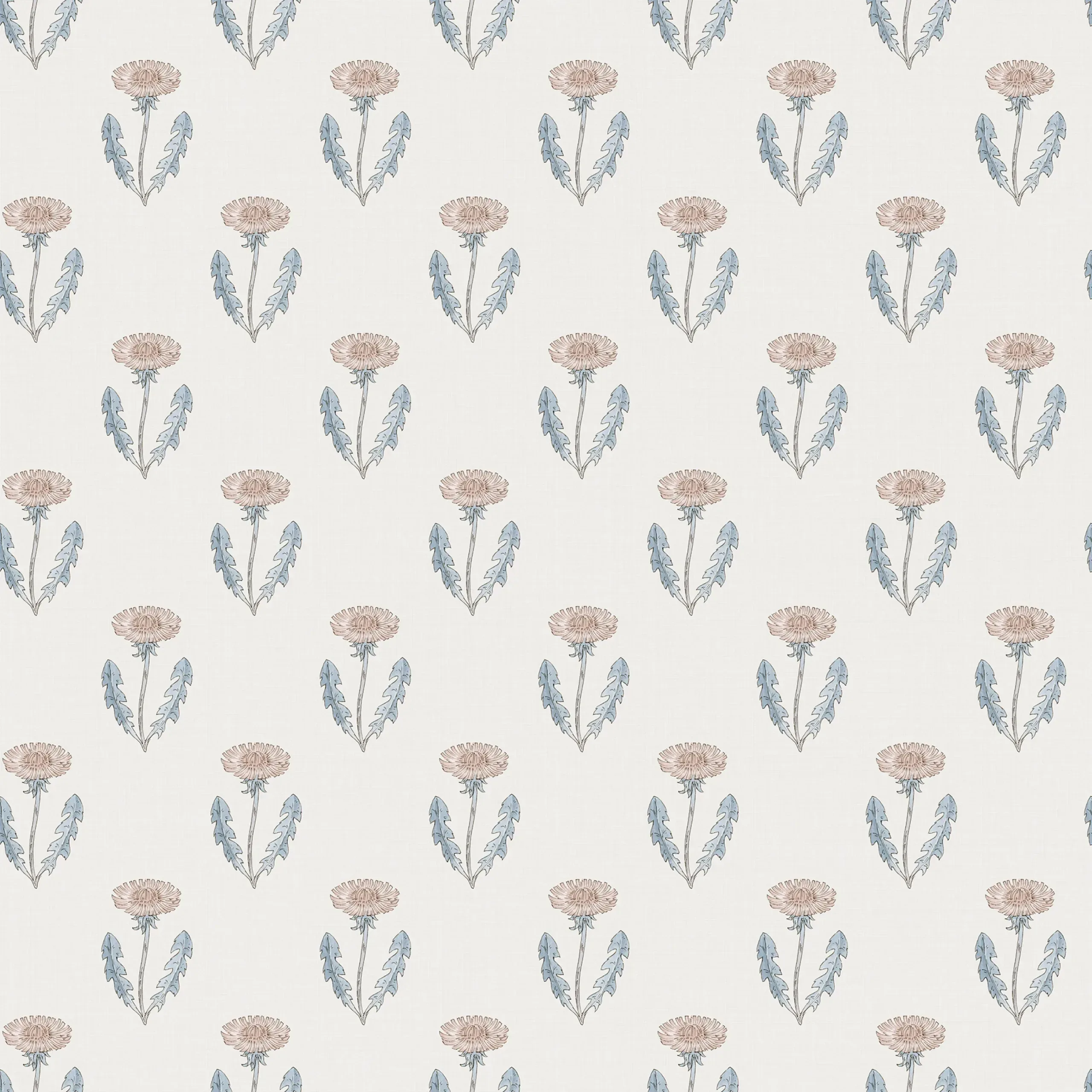 Maskrosen Pink Modern Wallpaper by Sandberg