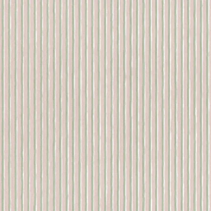 Brita Pink Stripe Wallpaper by Sandberg