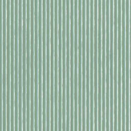 Brita Emerald Stripe Wallpaper by Sandberg