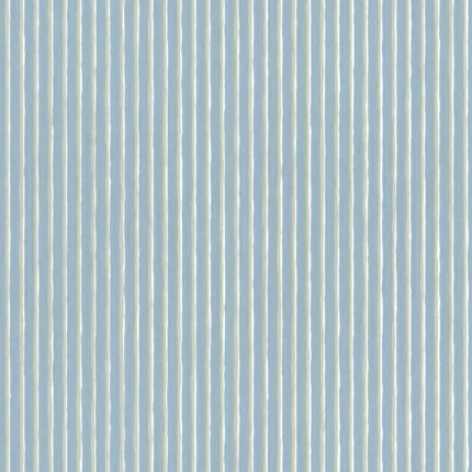 Brita Sky Blue Stripe Wallpaper by Sandberg
