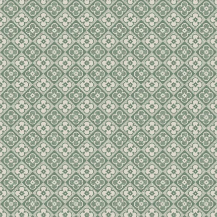 Lyckan Emerald Checkered Wallpaper by Sandberg