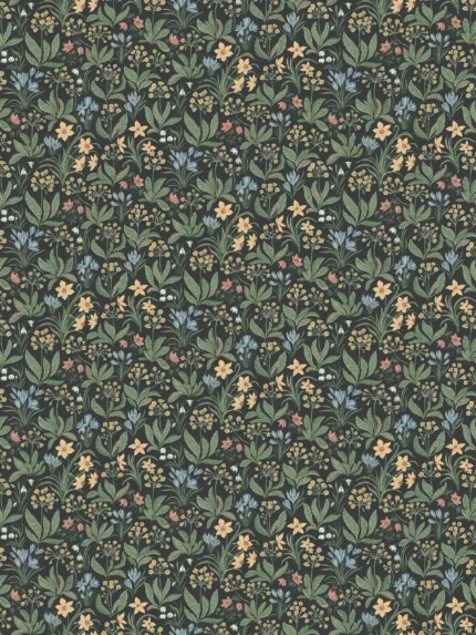 Huset i Solen Charcoal Modern Wallpaper by Sandberg Wallpaper S10161