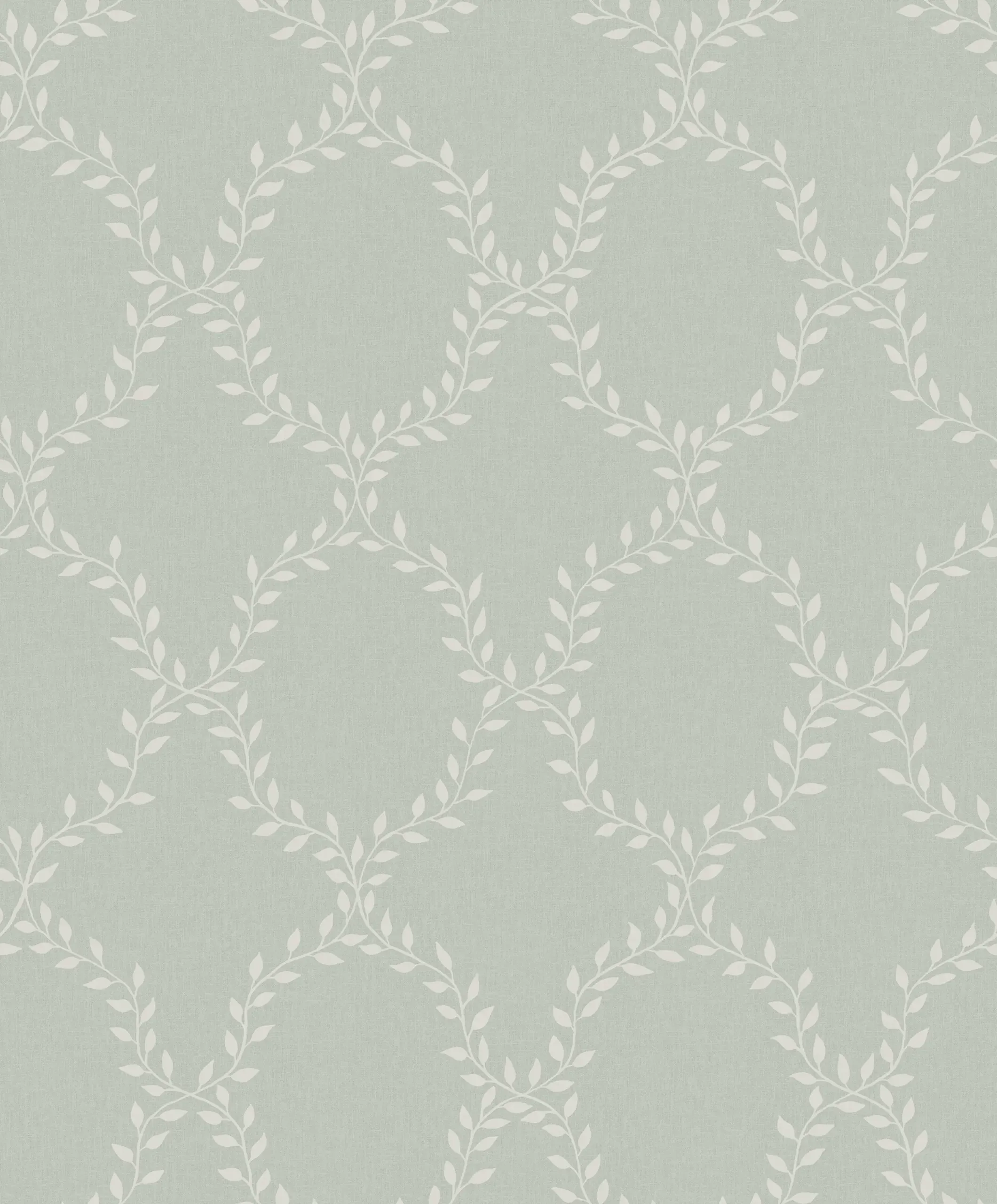 Wilma Sage Green Botanical Wallpaper by Sandberg