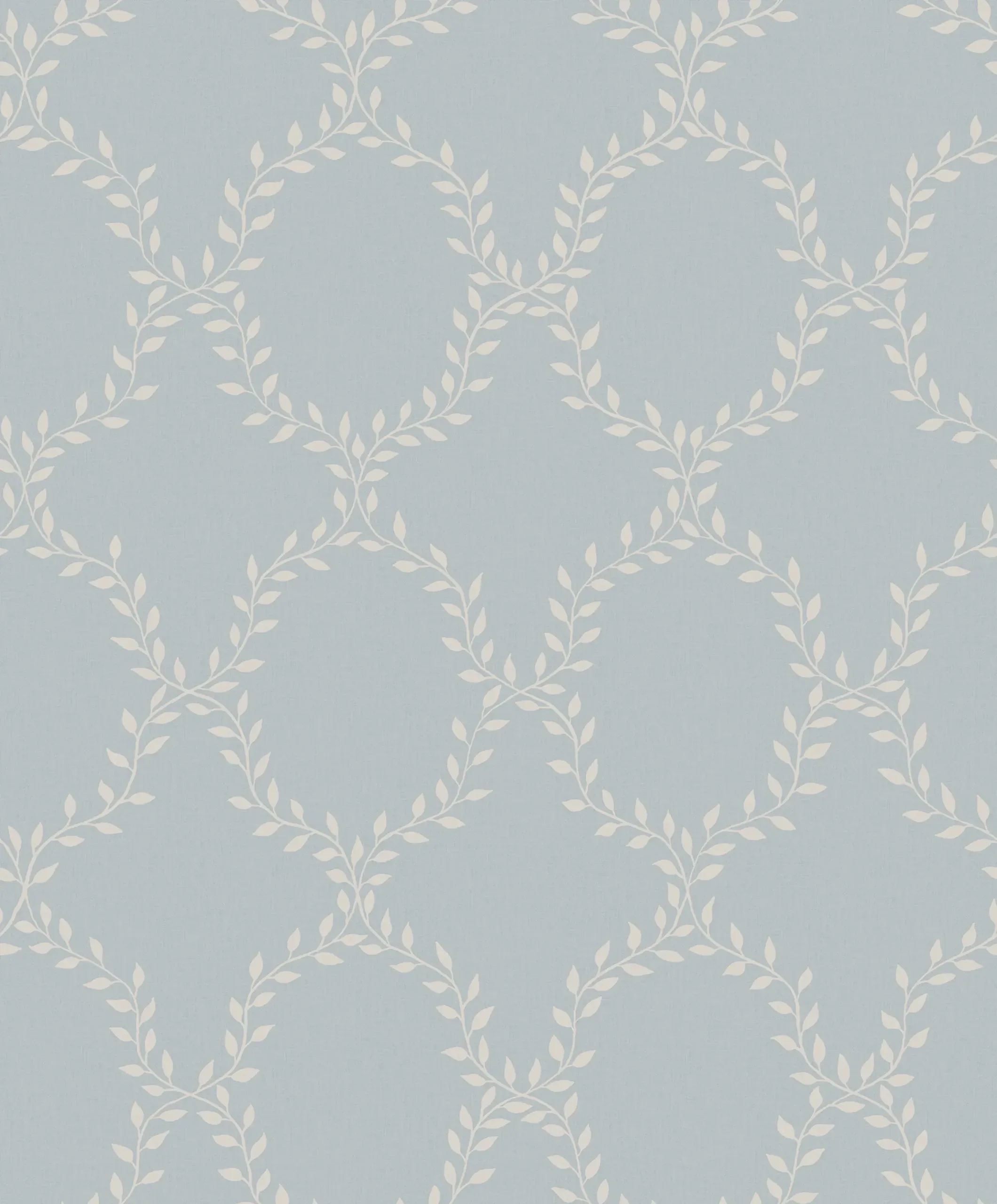 Wilma Misty Blue Botanical Wallpaper by Sandberg
