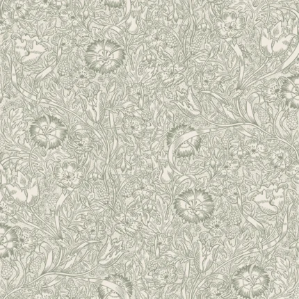 Caroline Moss Green Botanical Wallpaper by Sandberg