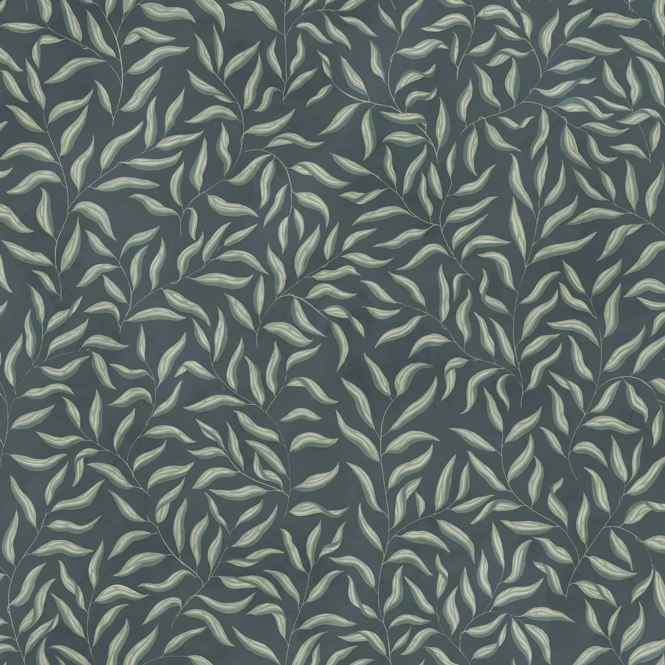 Jennie Classic Blue Botanical Mural by Sandberg