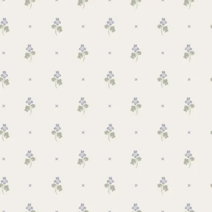 Mimi Sandstone Floral Wallpaper by Sandberg