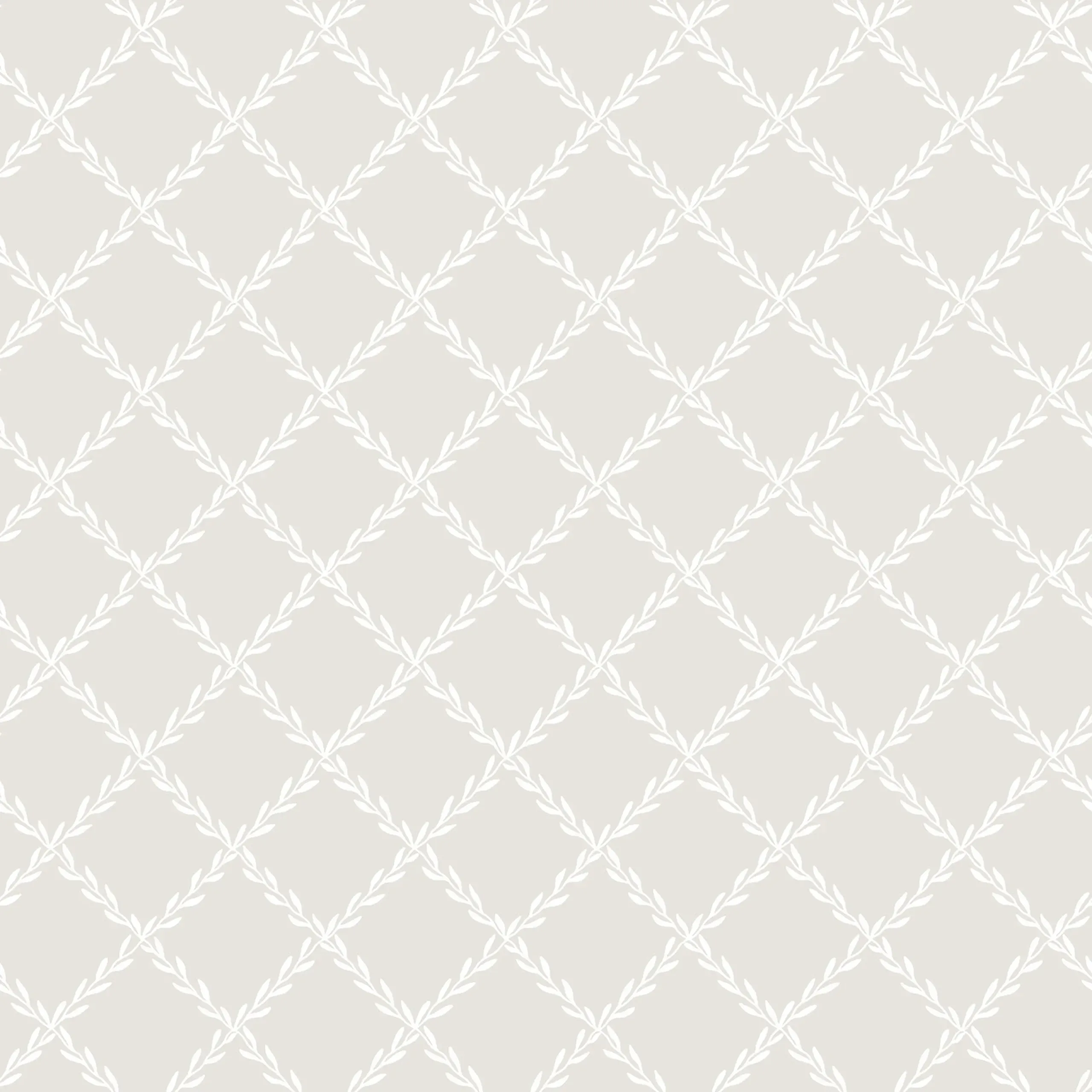 Trellis Gray Checkered Wallpaper by Sandberg
