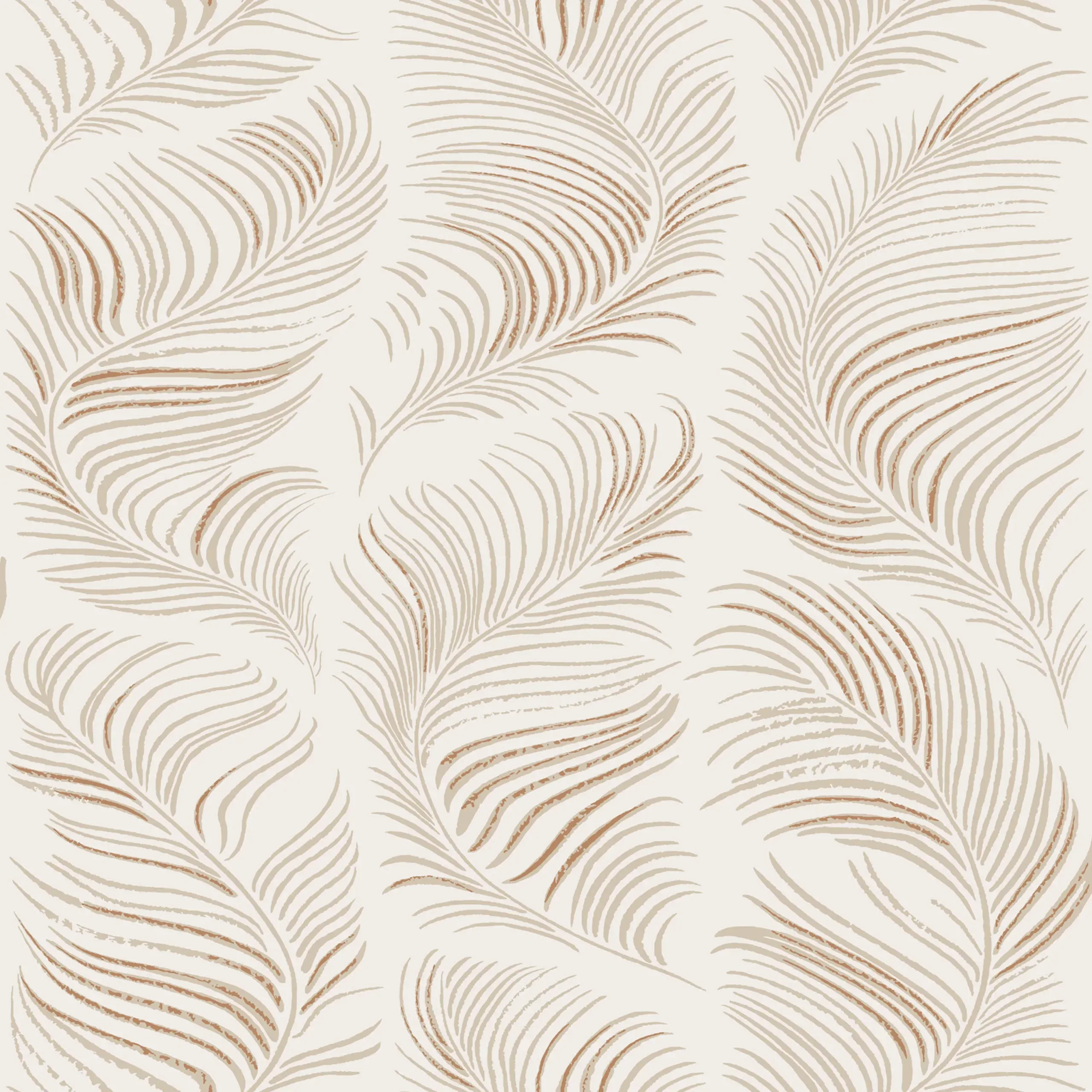 Grace Beige Botanical Wallpaper by Sandberg