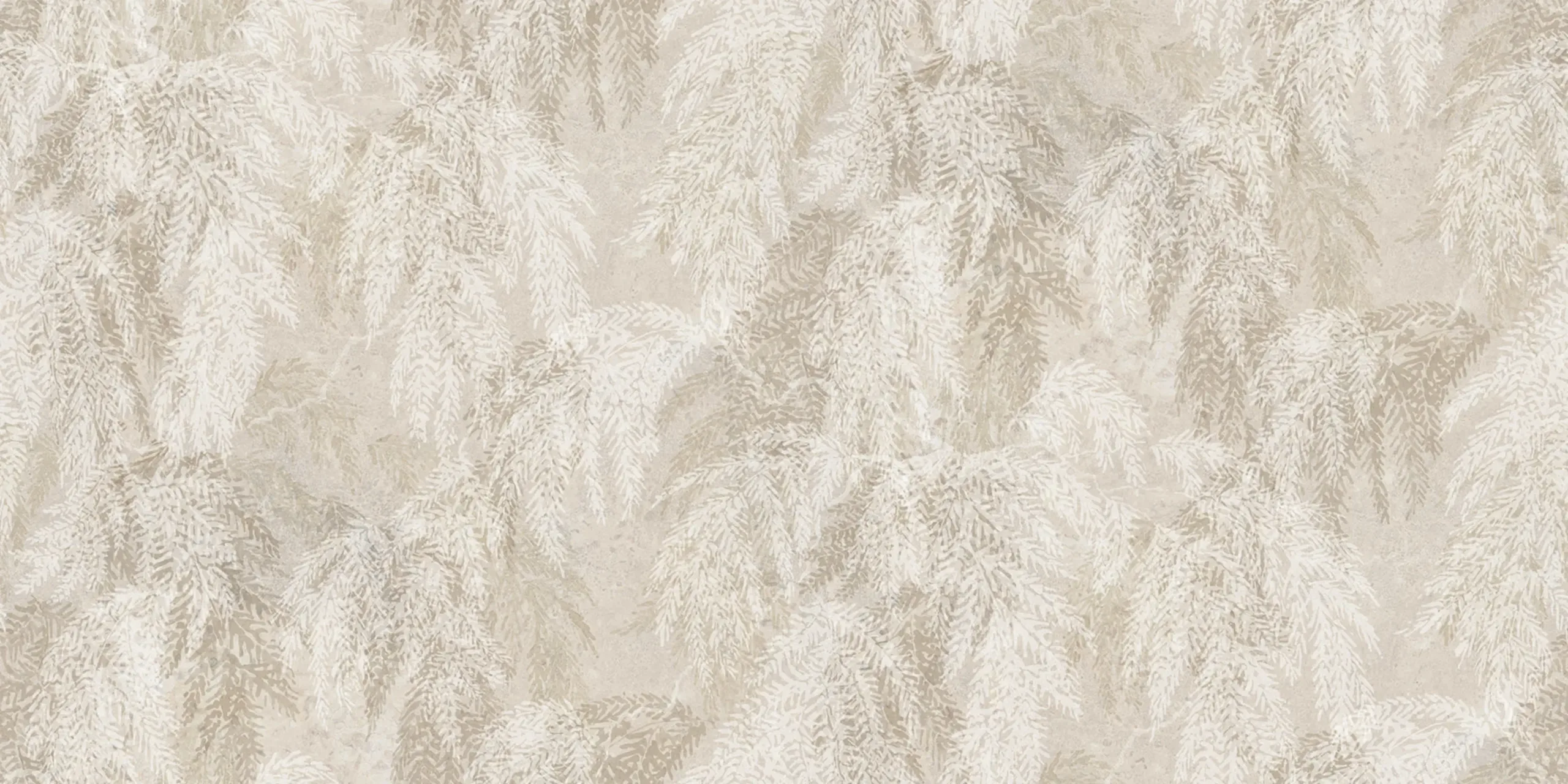 Ceder Beige Botanical Mural by Sandberg