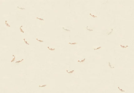 Hav Terracotta Small Pattern Mural by Sandberg