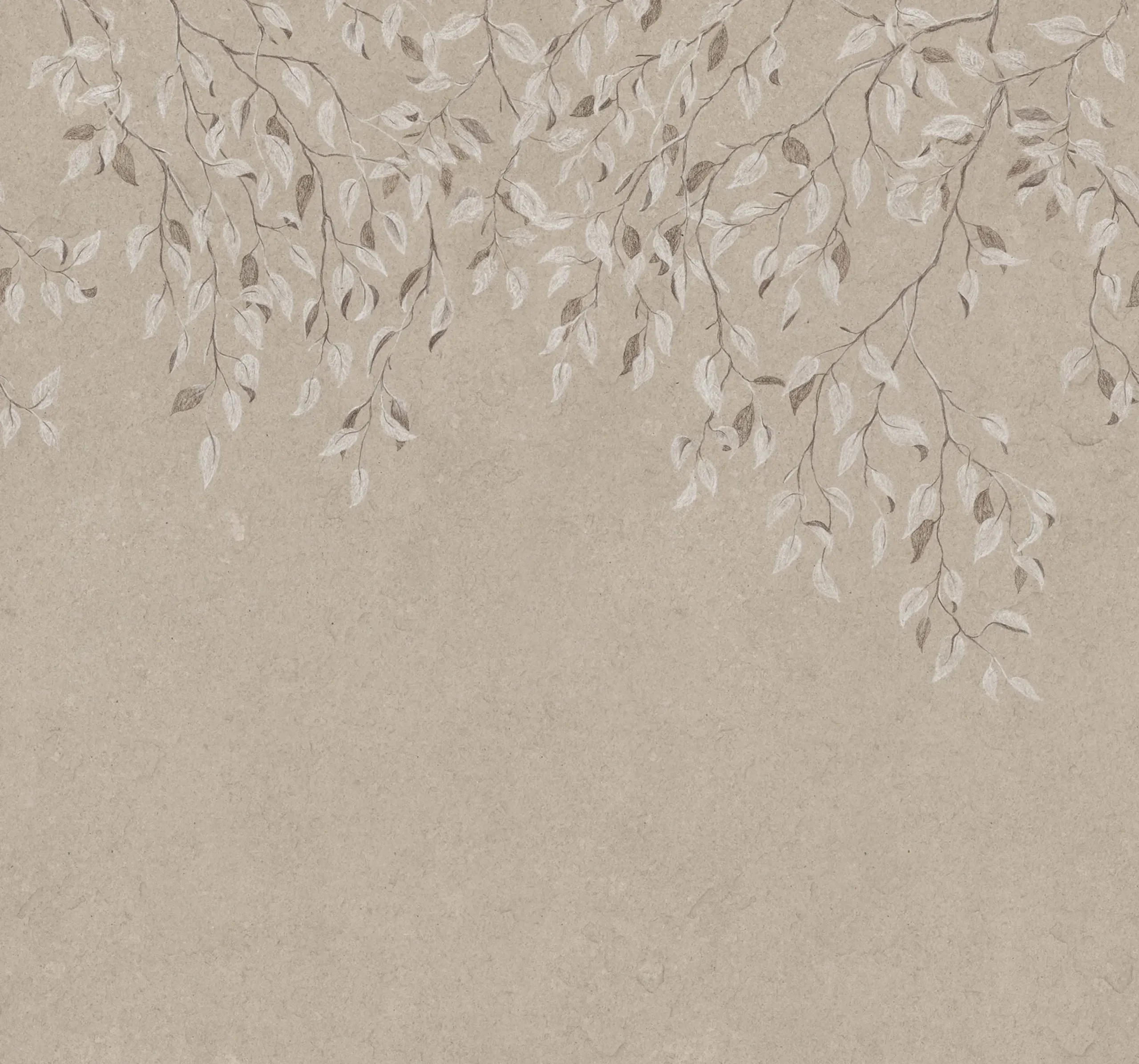 Liselund Hazel Botanical Mural by Sandberg