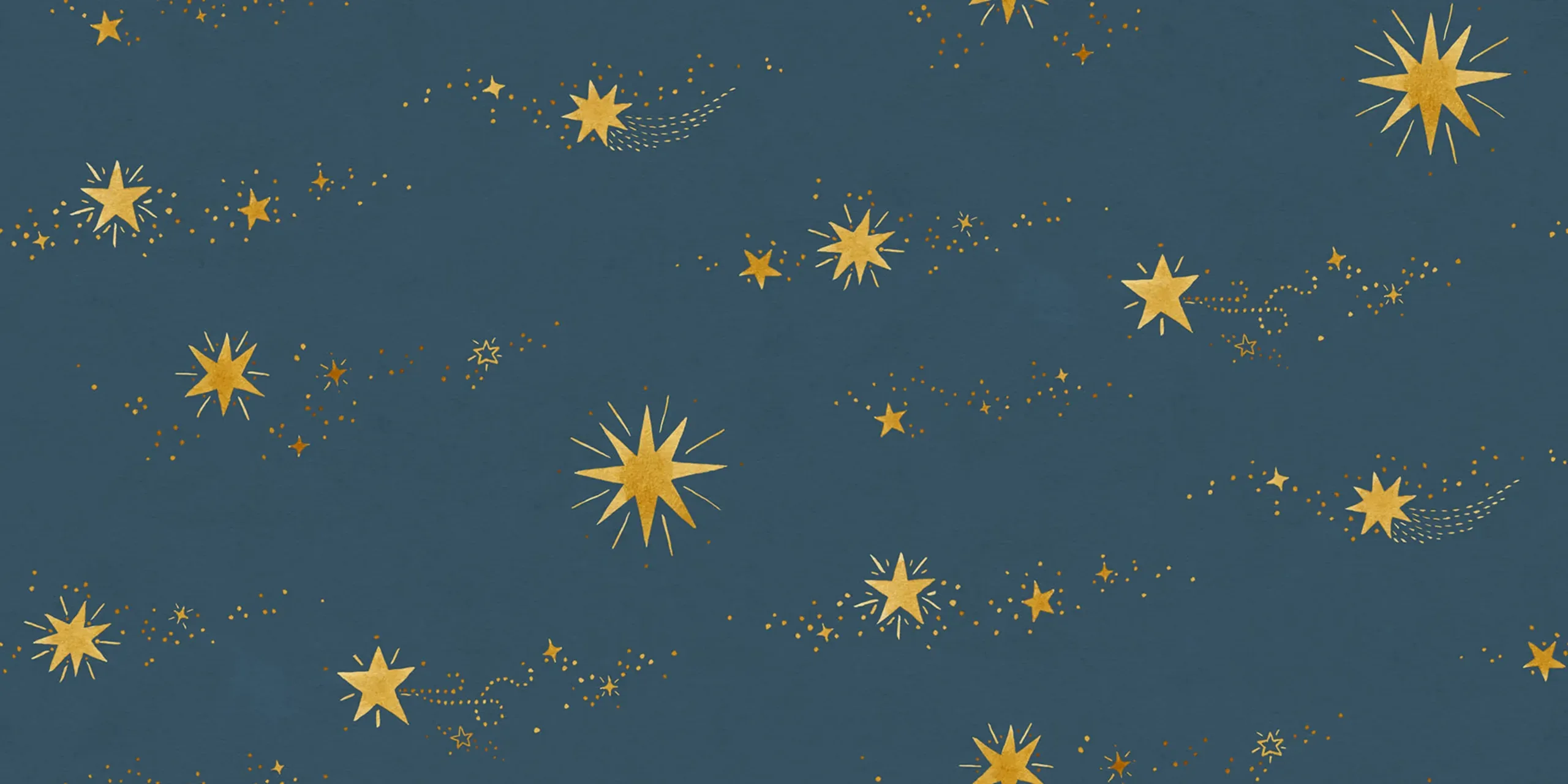 Gillis Midnight Blue Small Pattern Mural by Sandberg