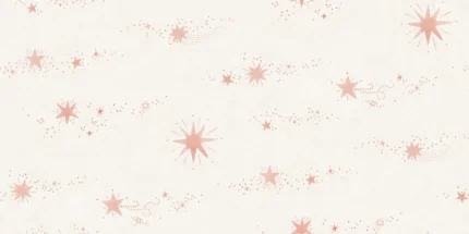 Gillis Pink Small Pattern Mural by Sandberg