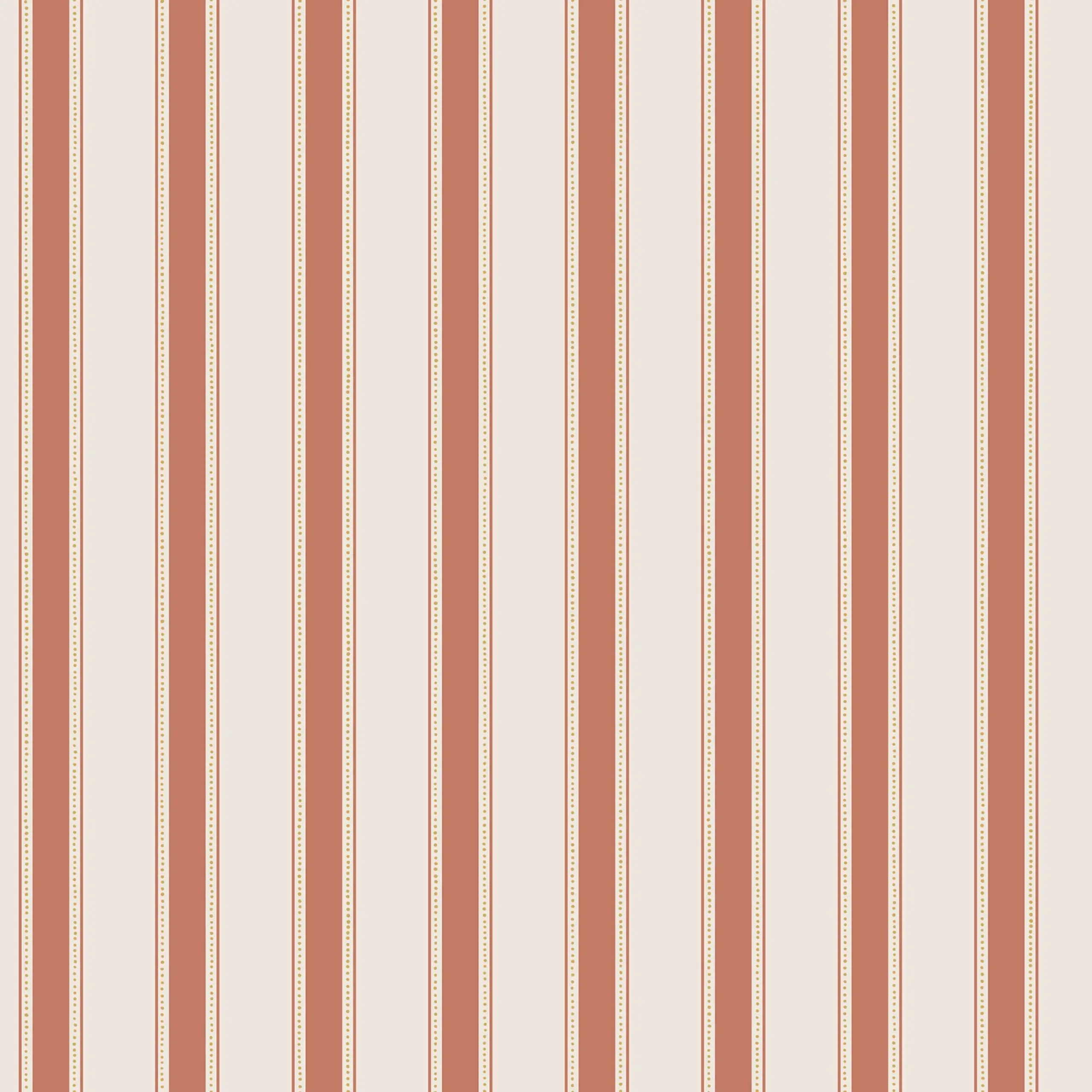 Gustav Red Stripe Wallpaper by Sandberg