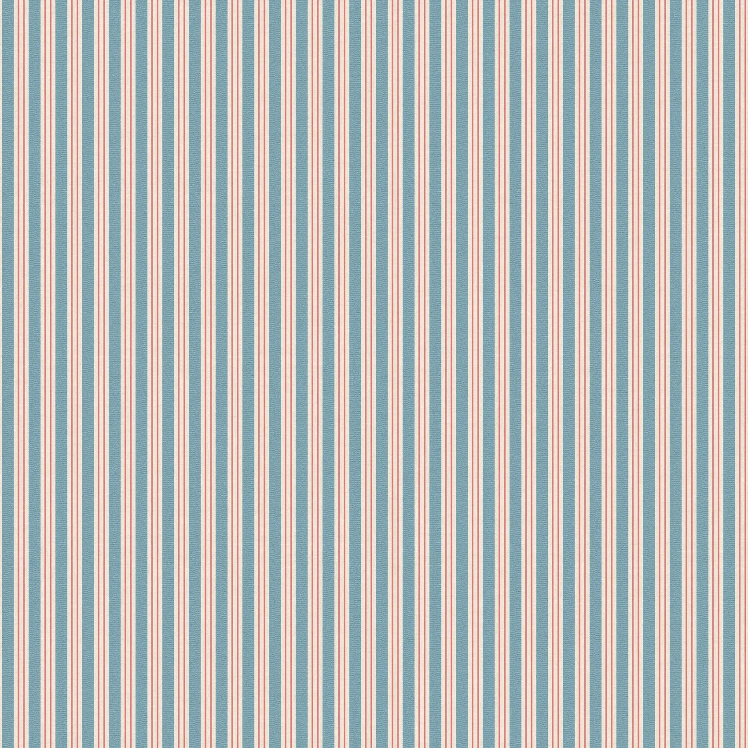 Linn Sky Blue Stripe Wallpaper by Sandberg