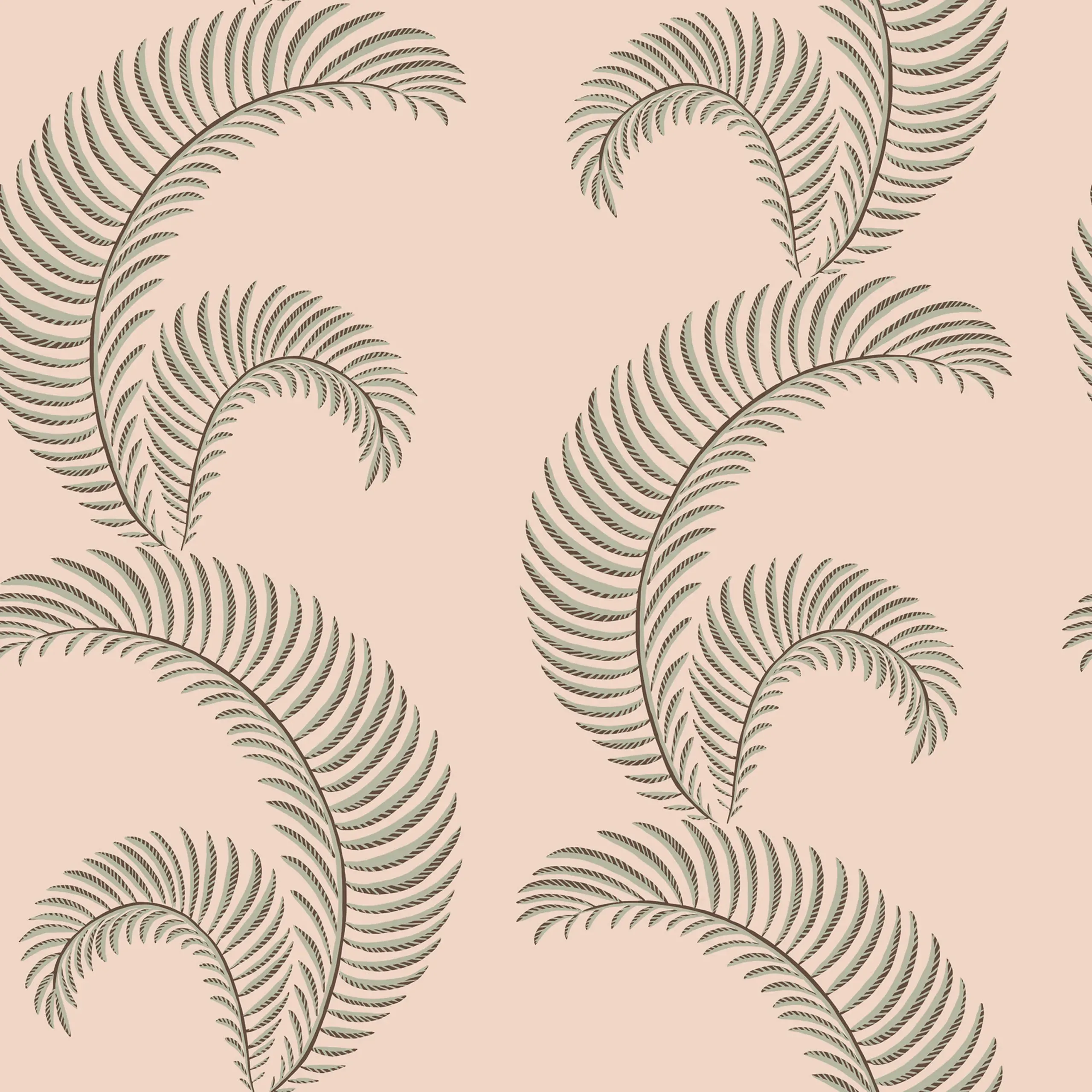 Jasmine Pink Botanical Wallpaper by Sandberg