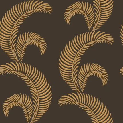 Jasmine Charcoal Botanical Wallpaper by Sandberg