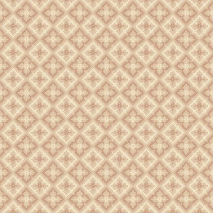 Edvin Terracotta Small Pattern Wallpaper by Sandberg