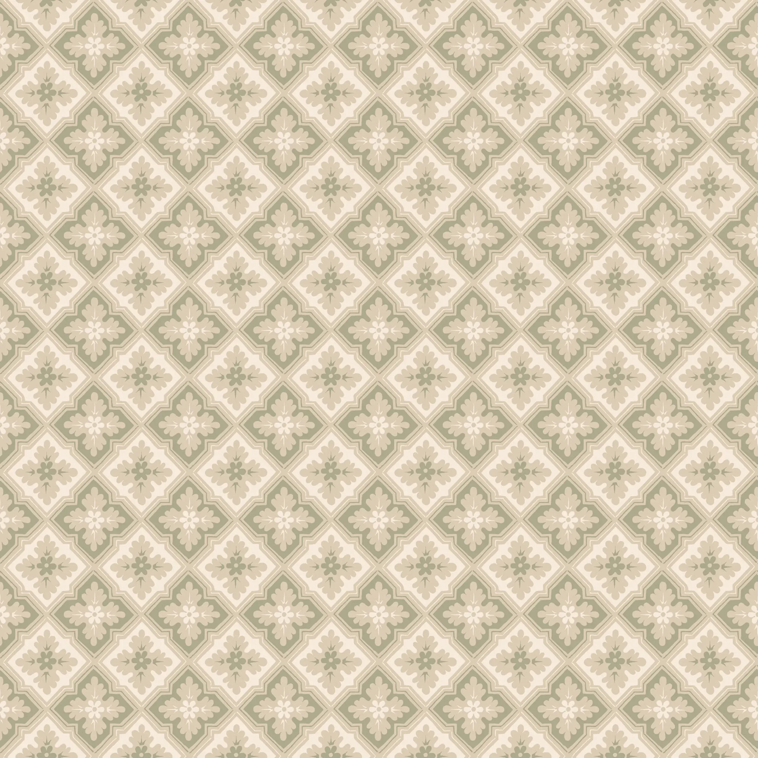 Edvin Green Small Pattern Wallpaper by Sandberg