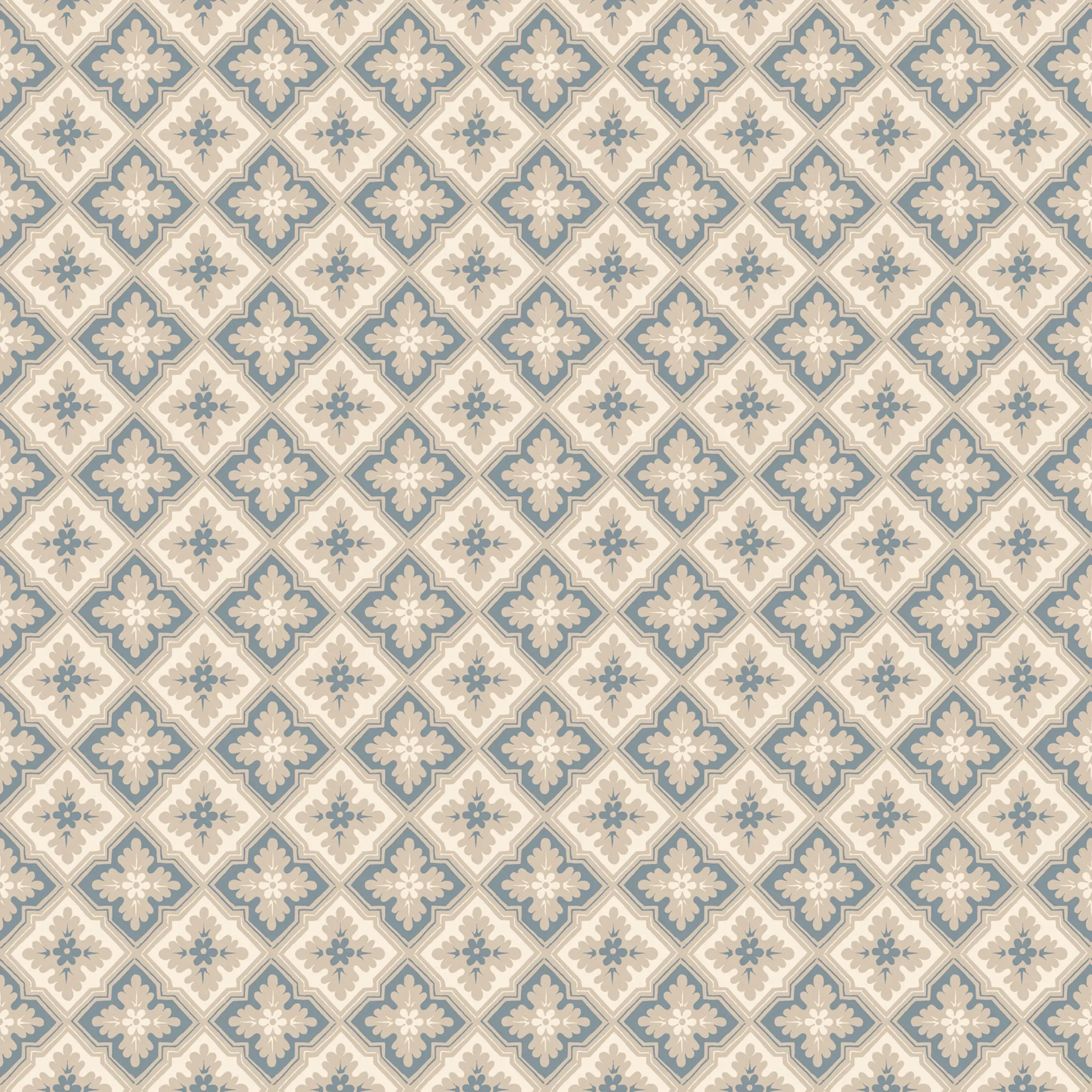 Edvin Indigo Blue Small Pattern Wallpaper by Sandberg